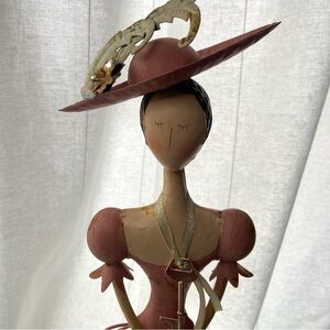 Hand Crafted Pink Hat Lady Accessory